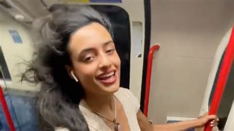 On The NYC Subway With TikTok’s Tube Girl